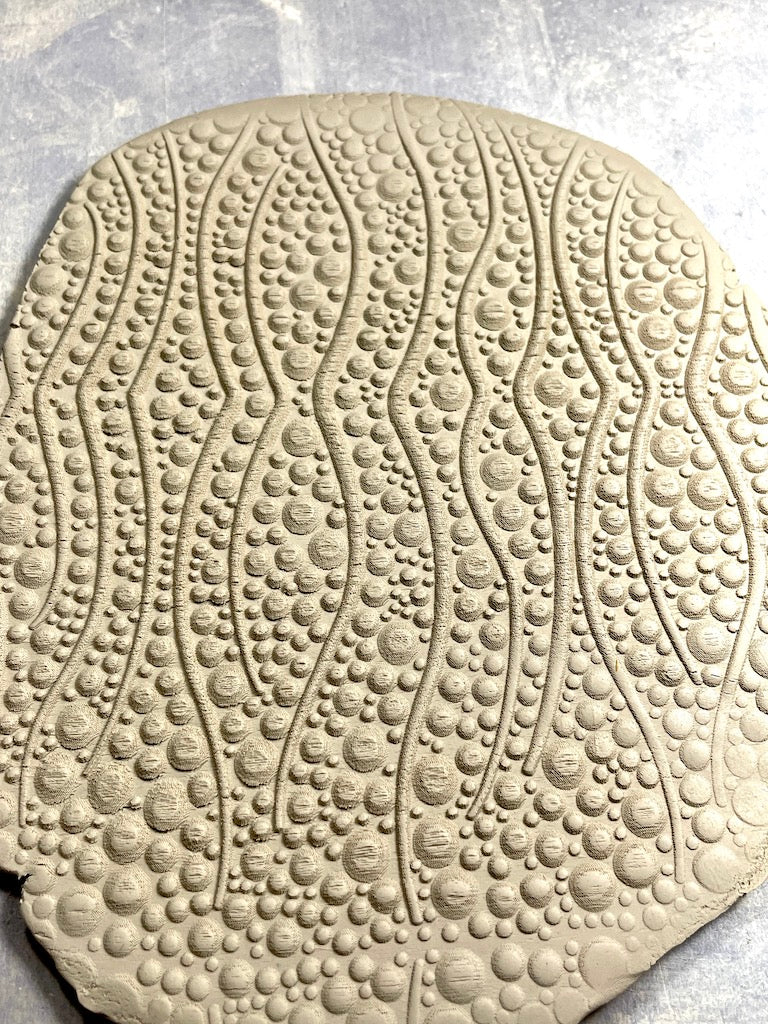 Mystical Bubbles 3D Textured Rolling Pin