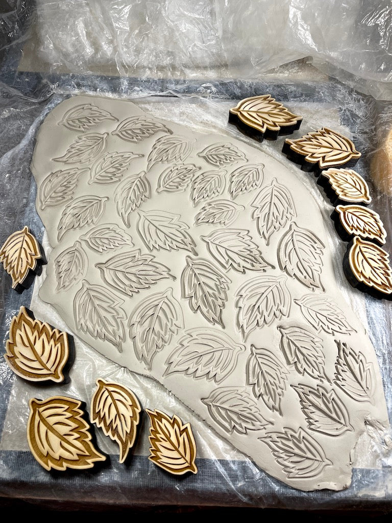 Leaf Duo (Straight-right lean) Collection- Stamp Bundle