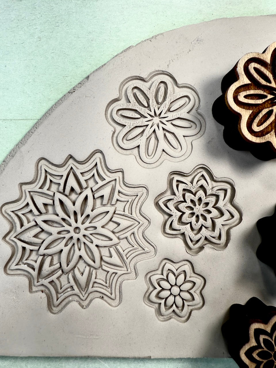 Flower Power small stamp