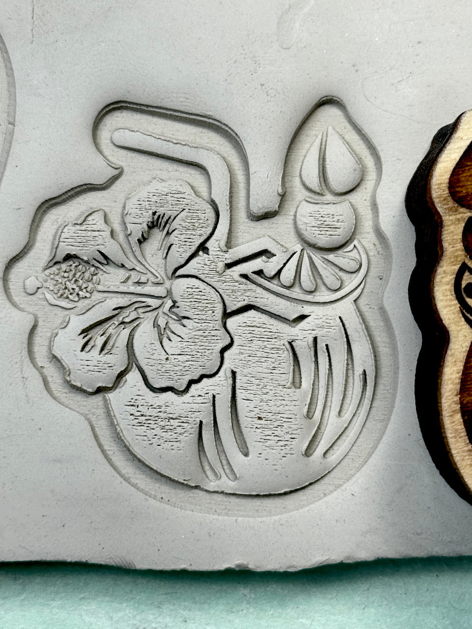 Beach Vibes (Coconut Tropical Drink)- Stamp