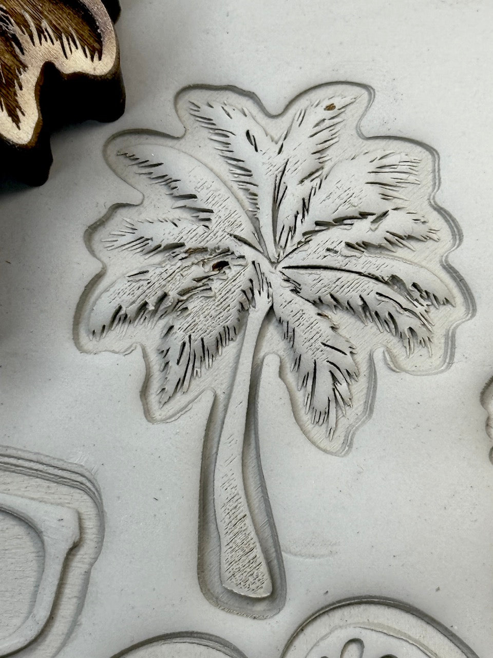 Beach Vibes (Palm Tree)- Stamp