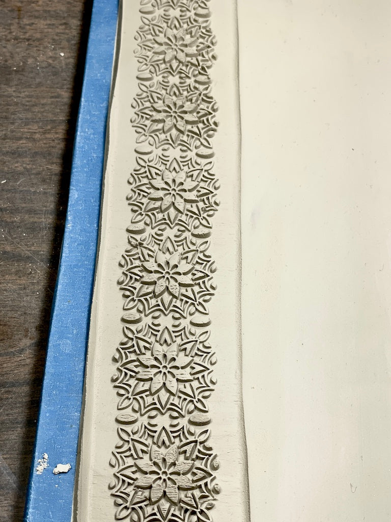 2" Flower Power Textured Rolling Pin