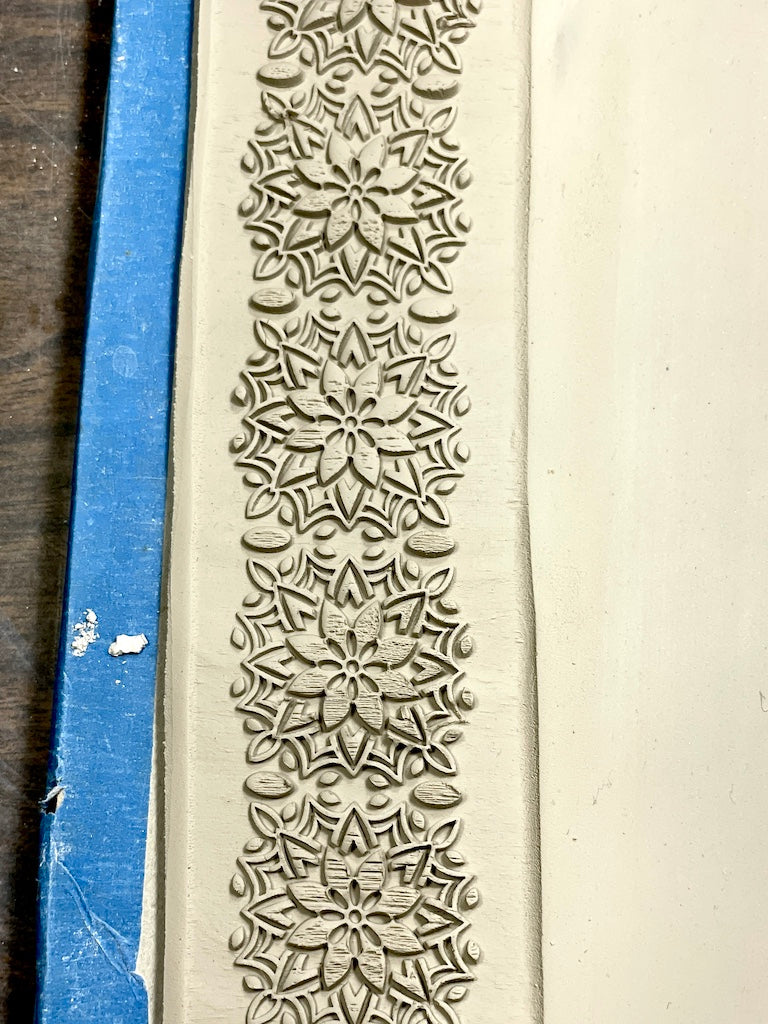 2" Flower Power Textured Rolling Pin