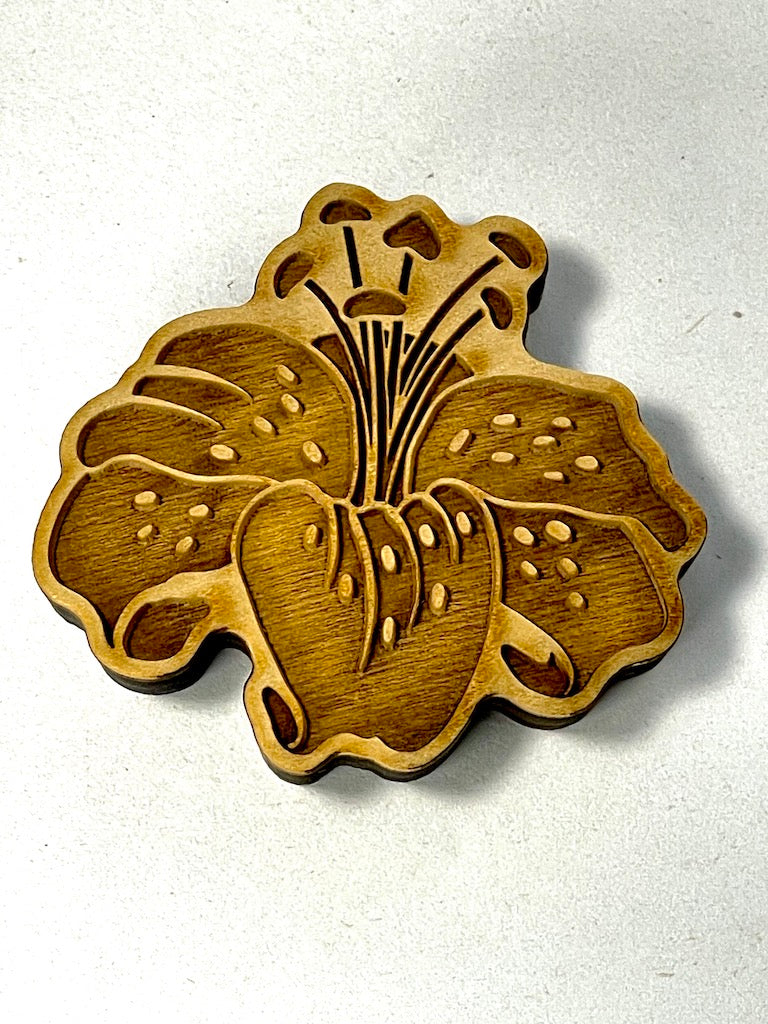 Tiger Lily (Medium- Stamen Up) - Stamp