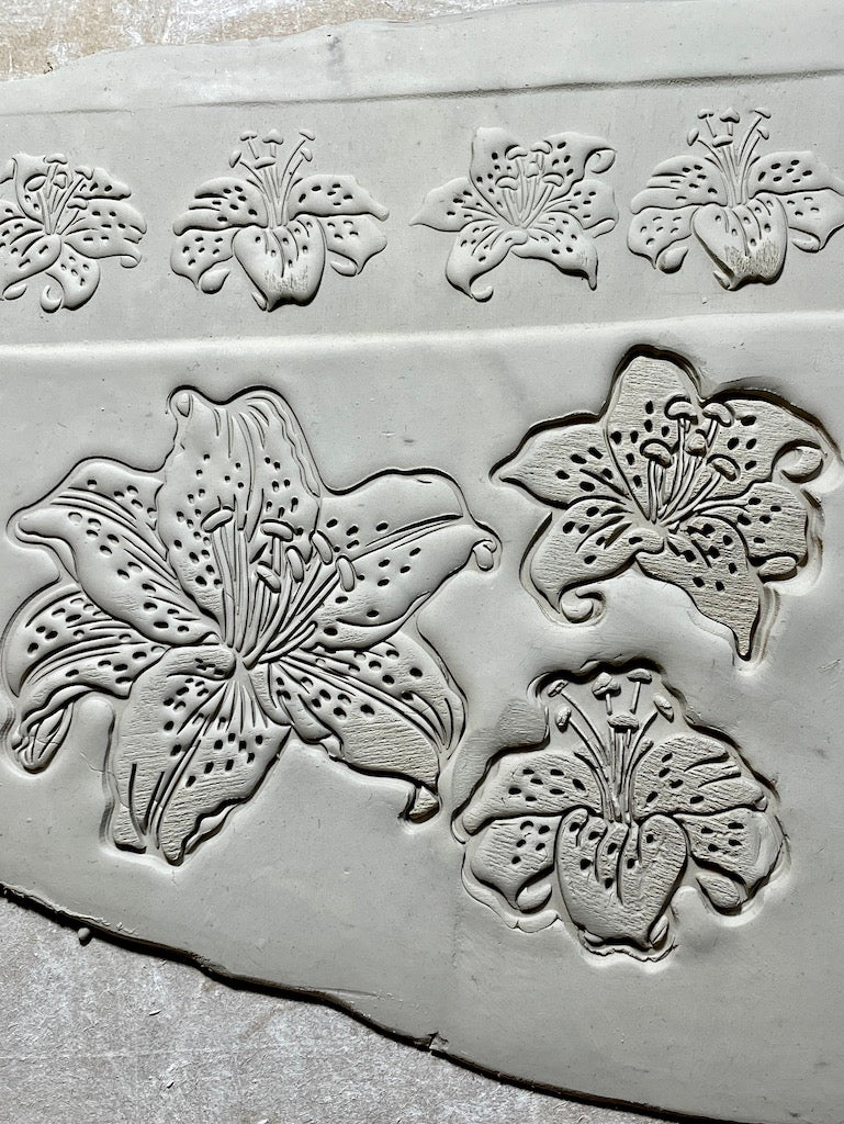 Tiger Lily (Medium) - Stamp