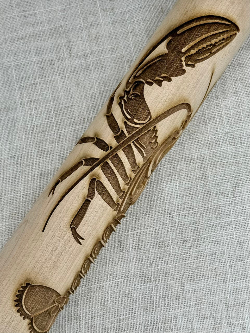 Lobster (Large) Textured Rolling Pin