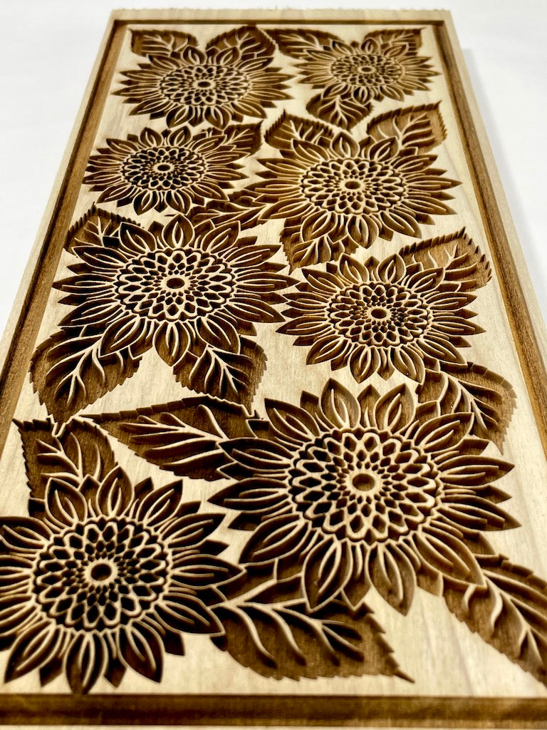 Gerbera Daisy Textured Mug Plank