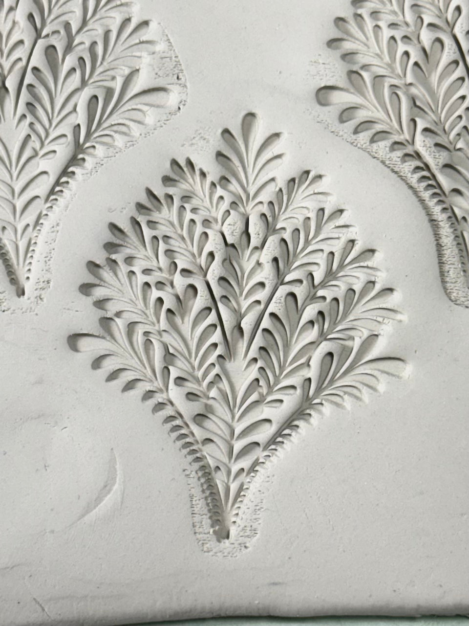 Art Deco (Leaf Fan)- Stamp