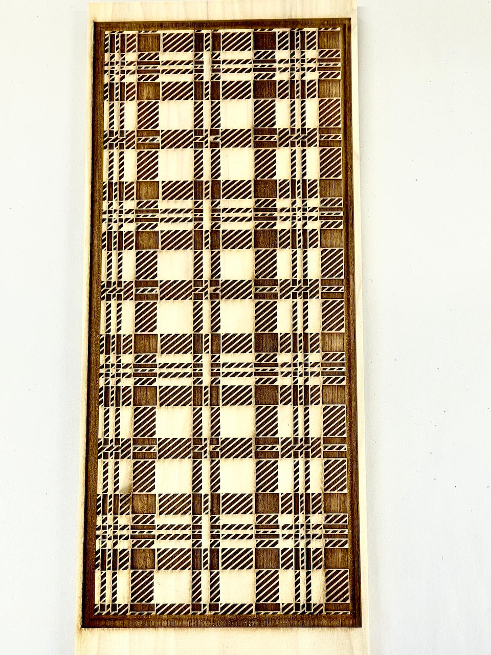 Plaid (Classic) Textured Mug Plank