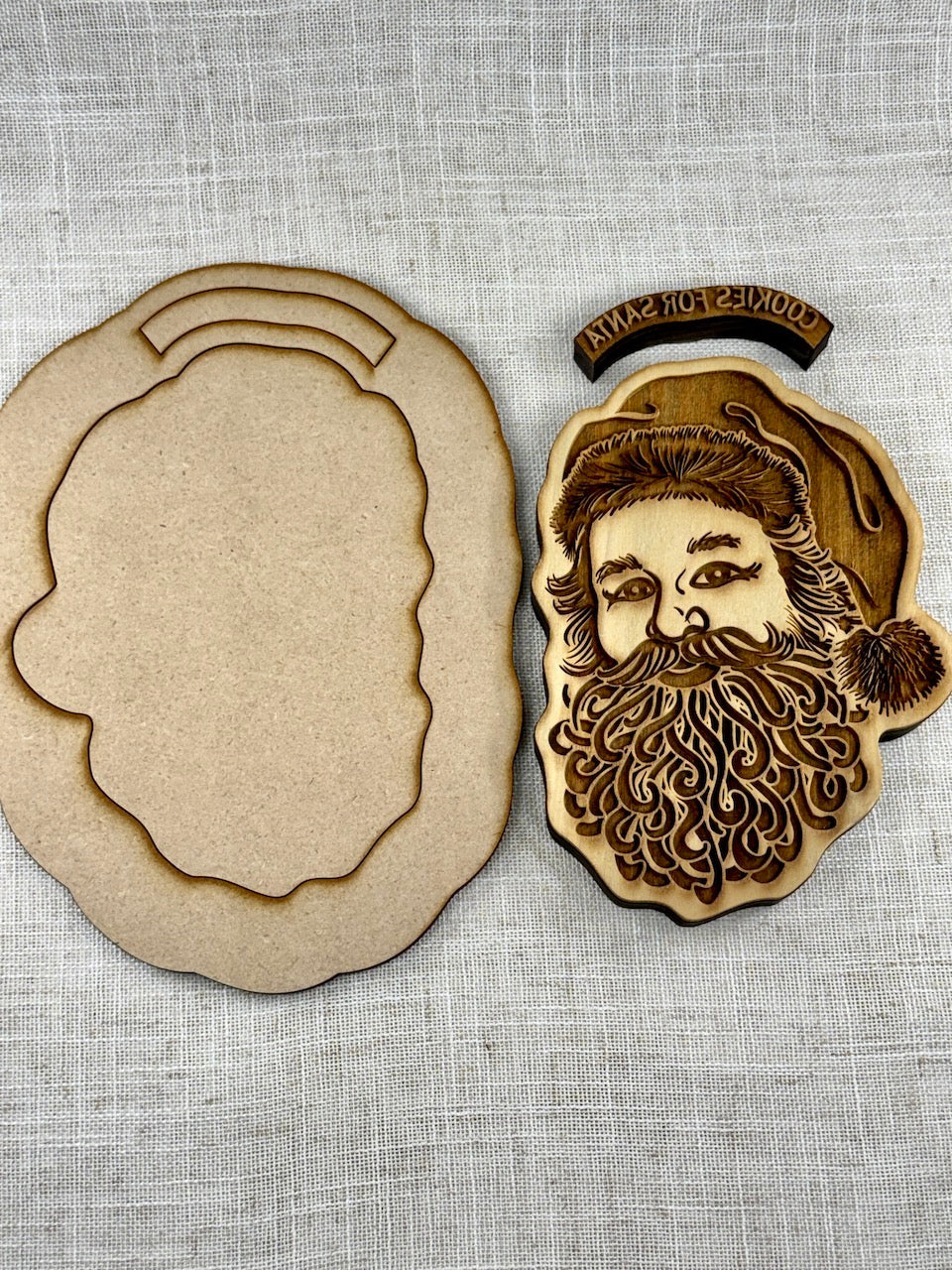 Santa profile Stamp