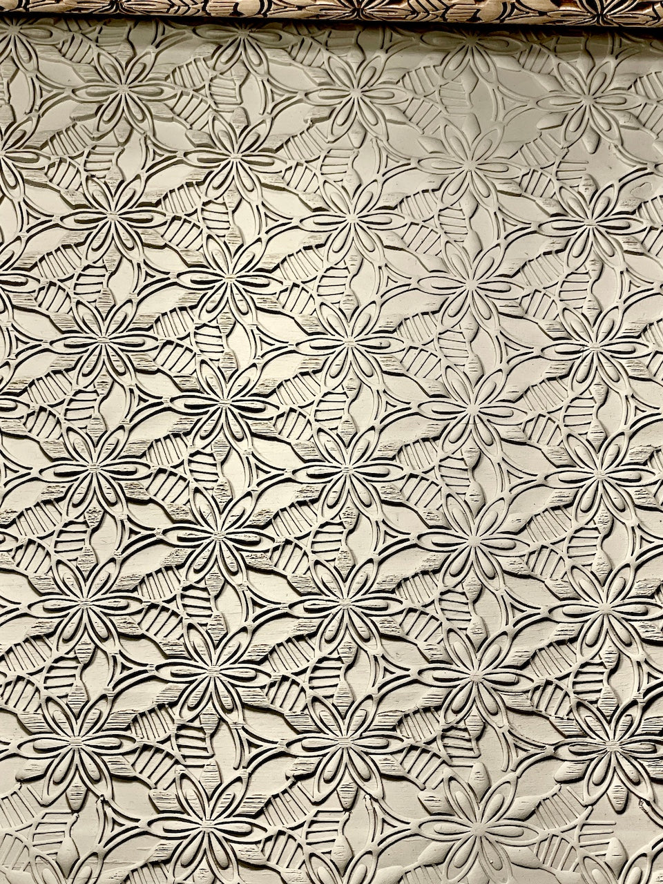 7" Grandma's Lace Textured Rolling Pin