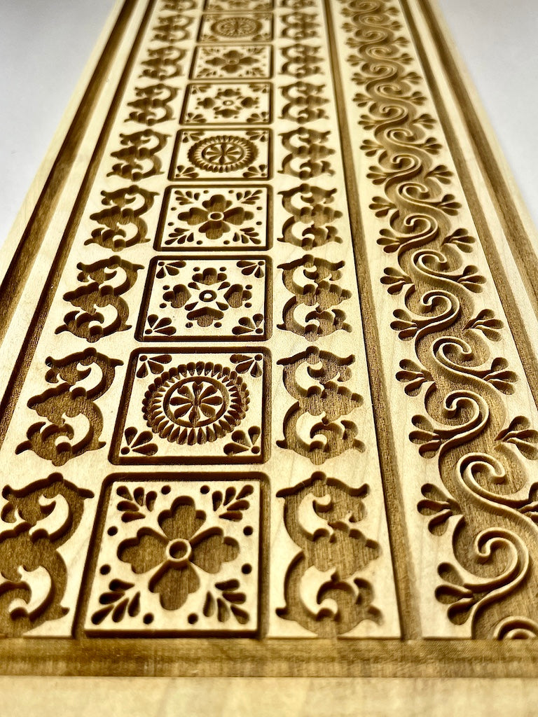 Mexican Talavera Tiles Textured Mug Plank
