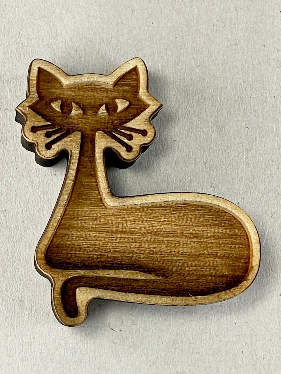 Cats, Mid-Century (Laying)- Stamp