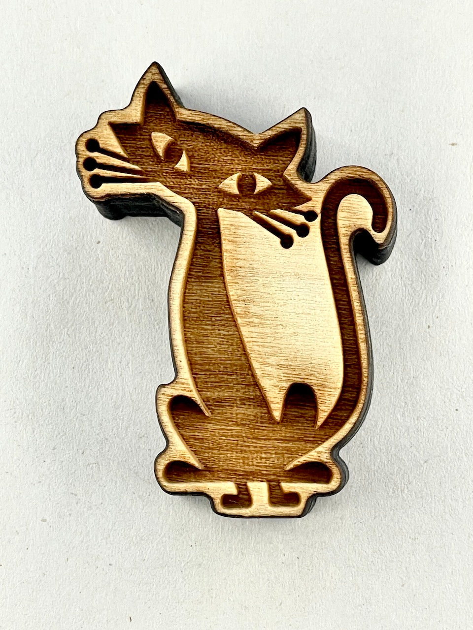 Cats, Mid-Century (Tilted)- Stamp