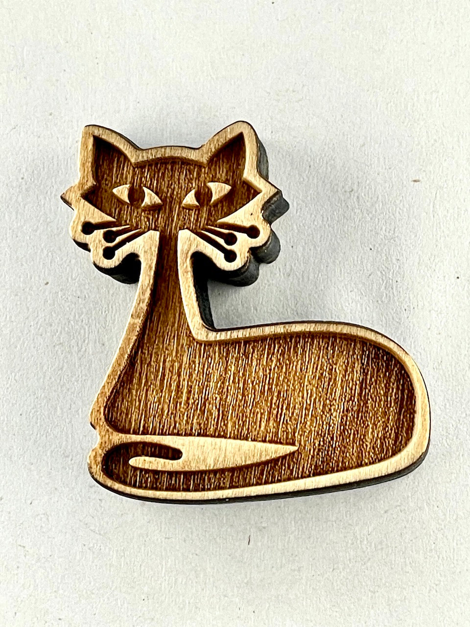 Cats, Mid-Century (Laying)- Stamp