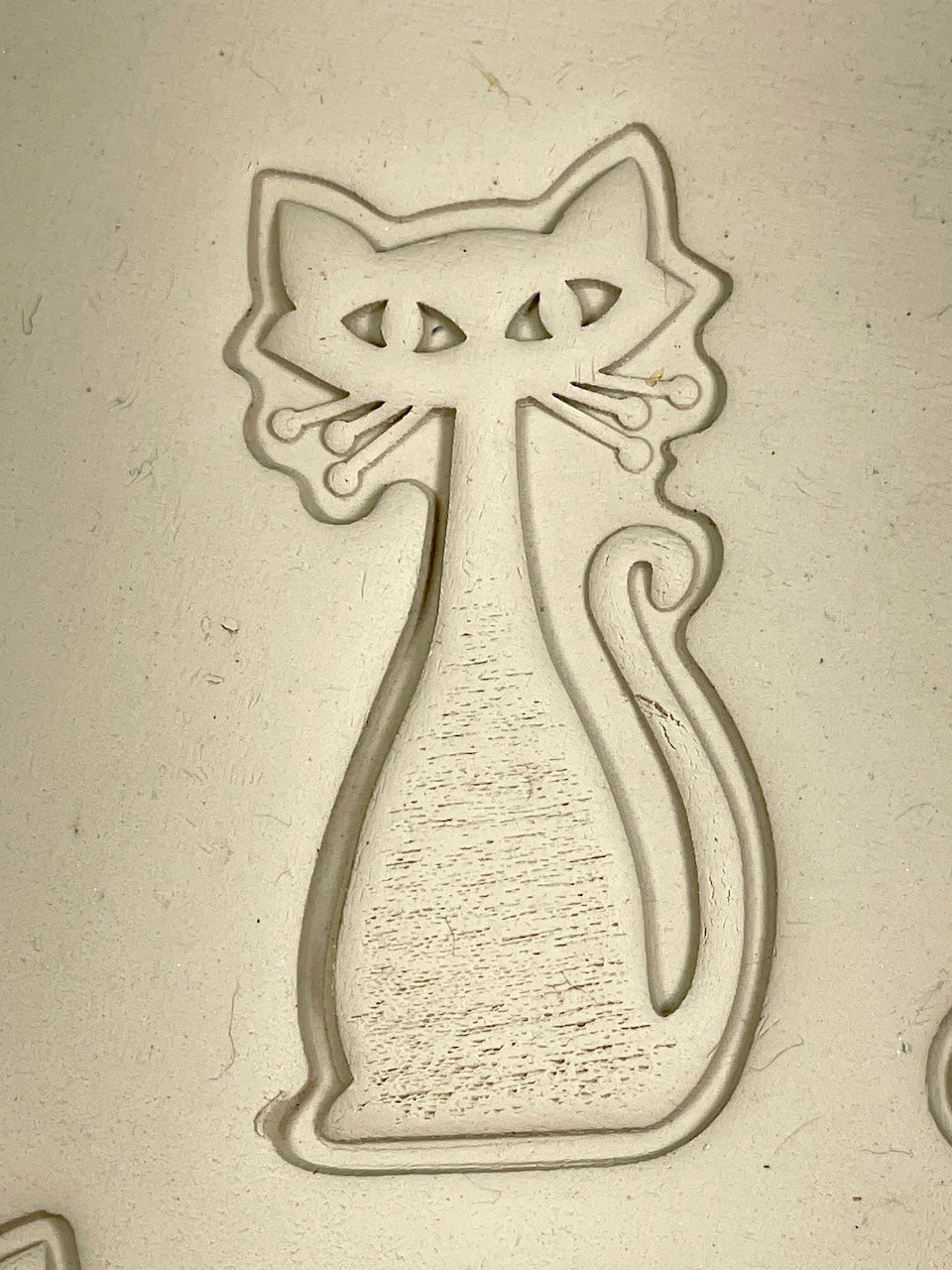 Cats, Mid-Century (Sitting)- Stamp
