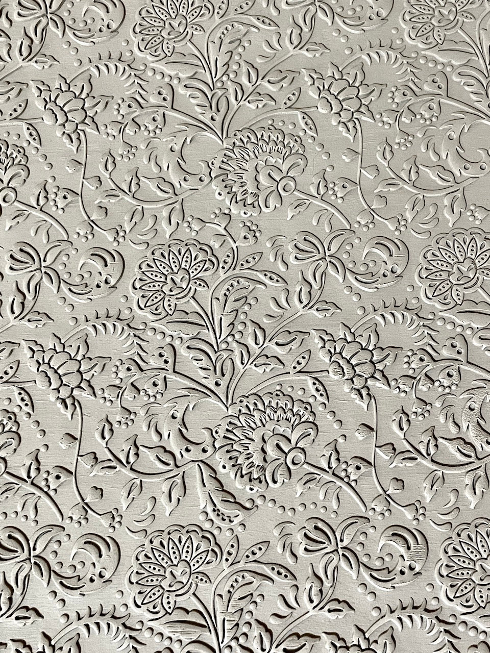 Farmhouse Floral Textured Rolling Pin
