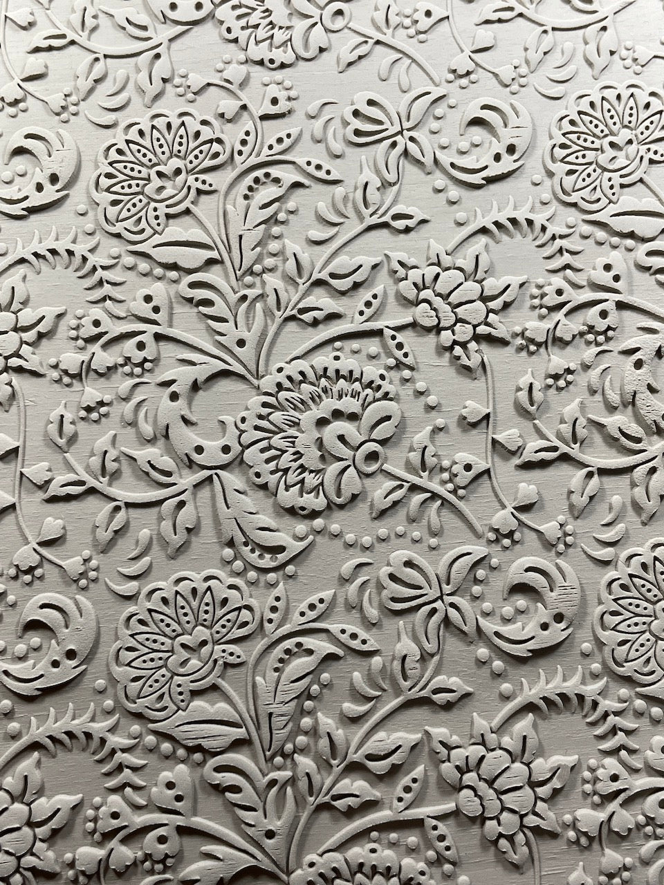 Farmhouse Floral Textured Mug Plank