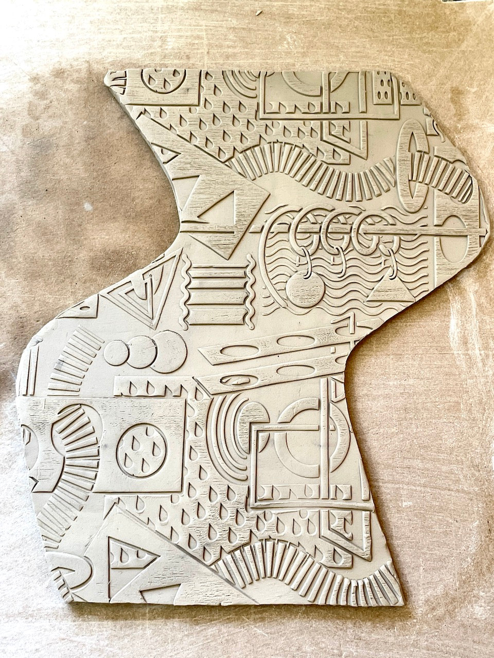 Looney Bin Textured Rolling Pin