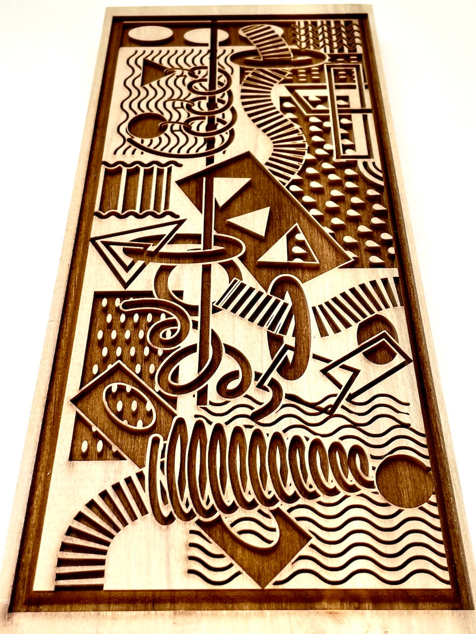 Looney Bin Textured Mug Plank