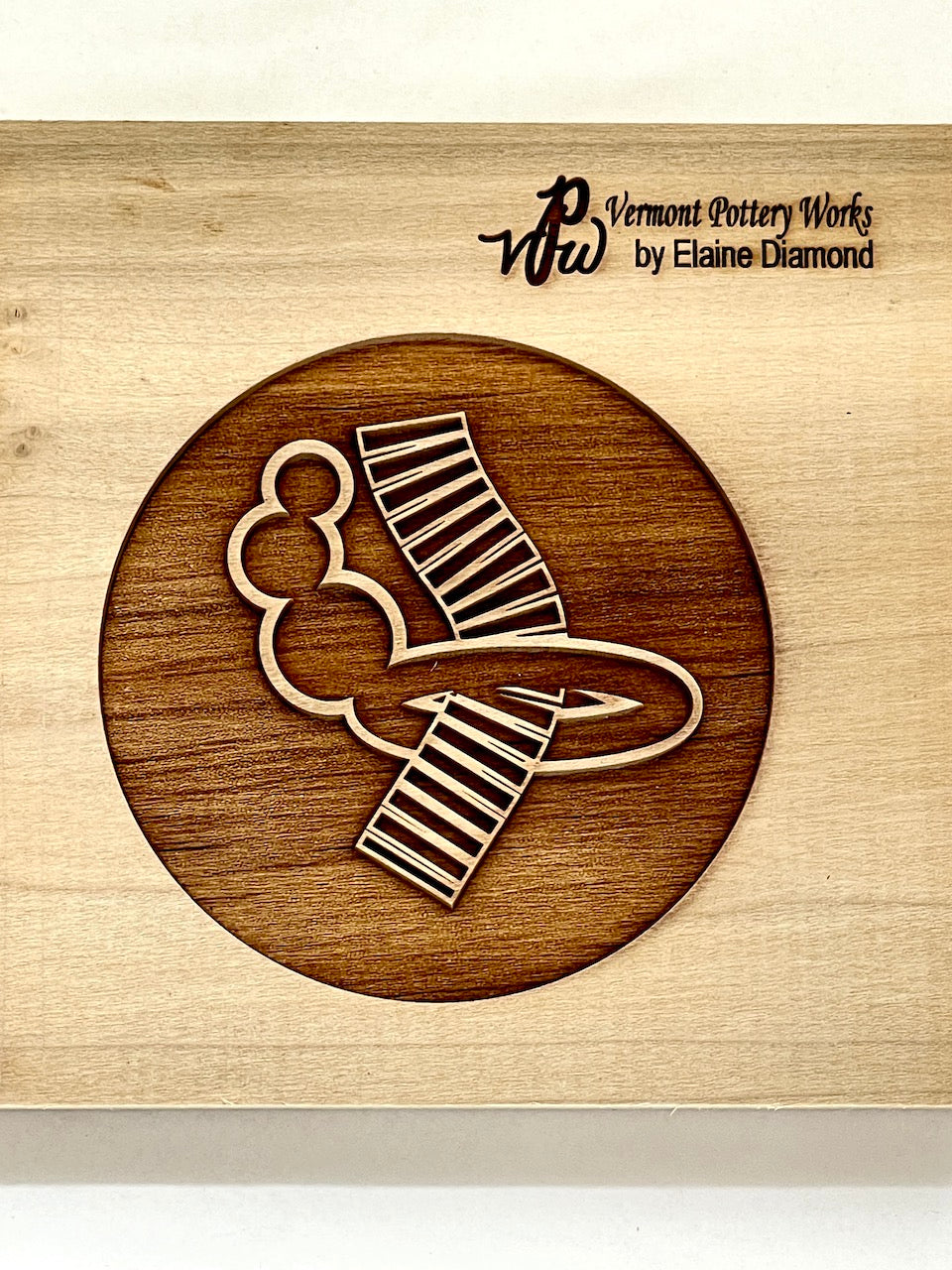 Looney Bin Textured Mug Plank