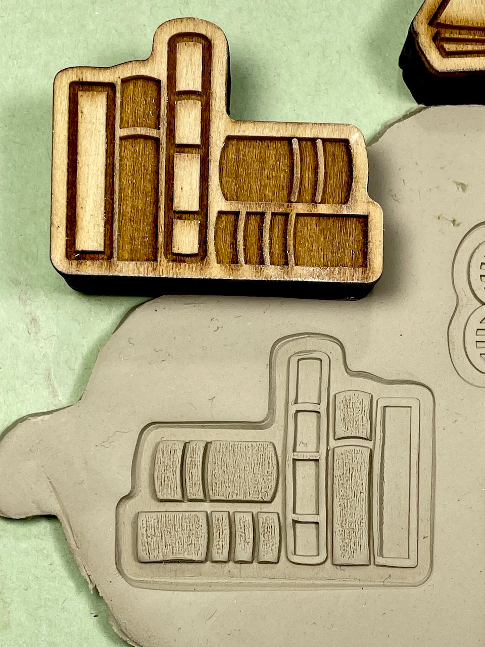 Books and Bookshelves Collection- Stamp Bundle
