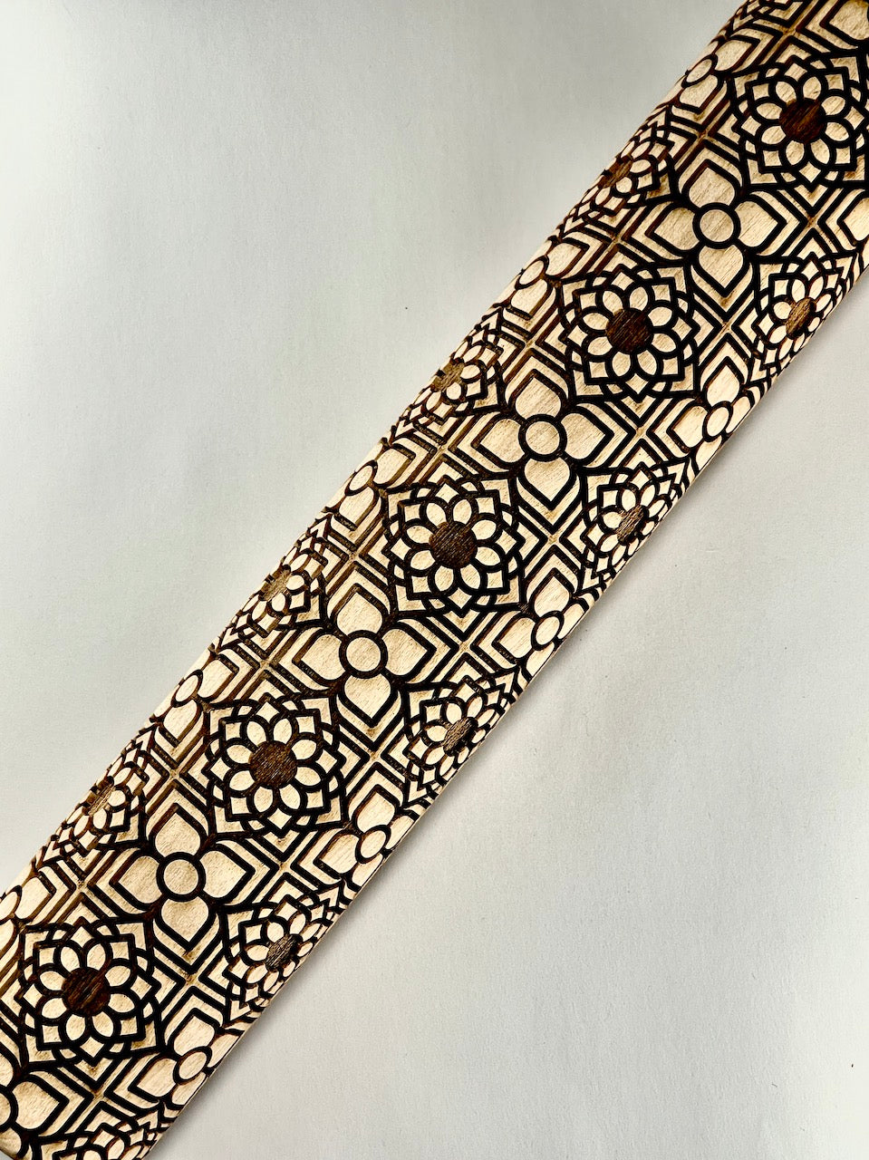 Moroccan Lattice Textured Rolling Pin
