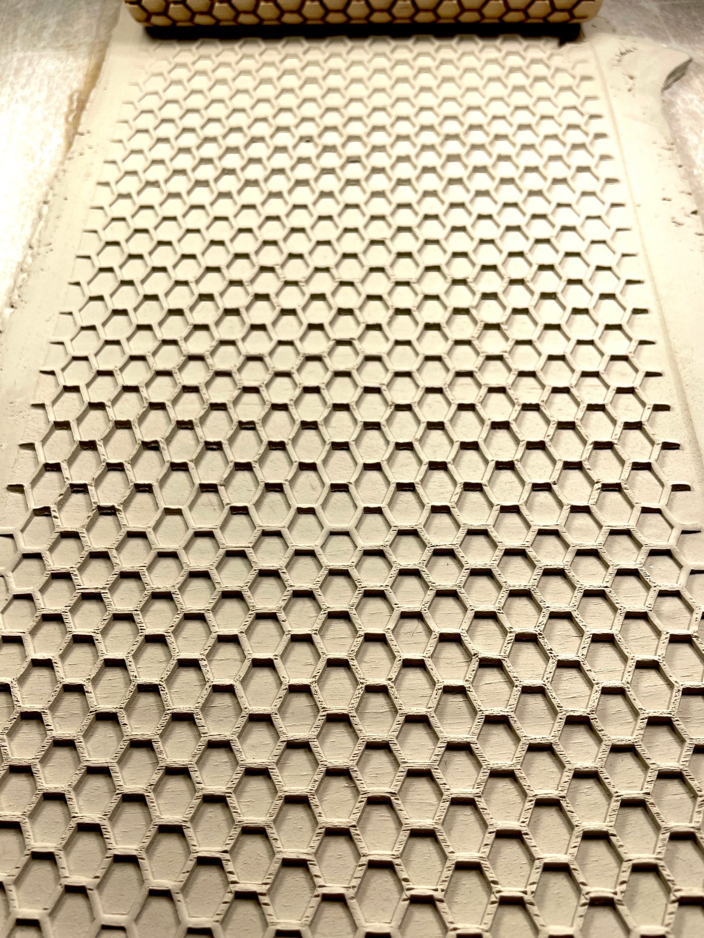 7" Honeycomb Textured Rolling Pin
