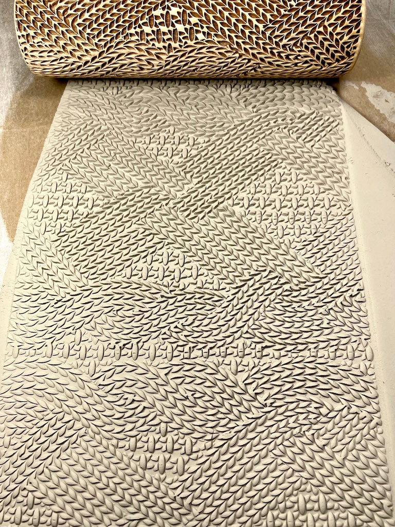 7" Knit Textured Rolling Pin