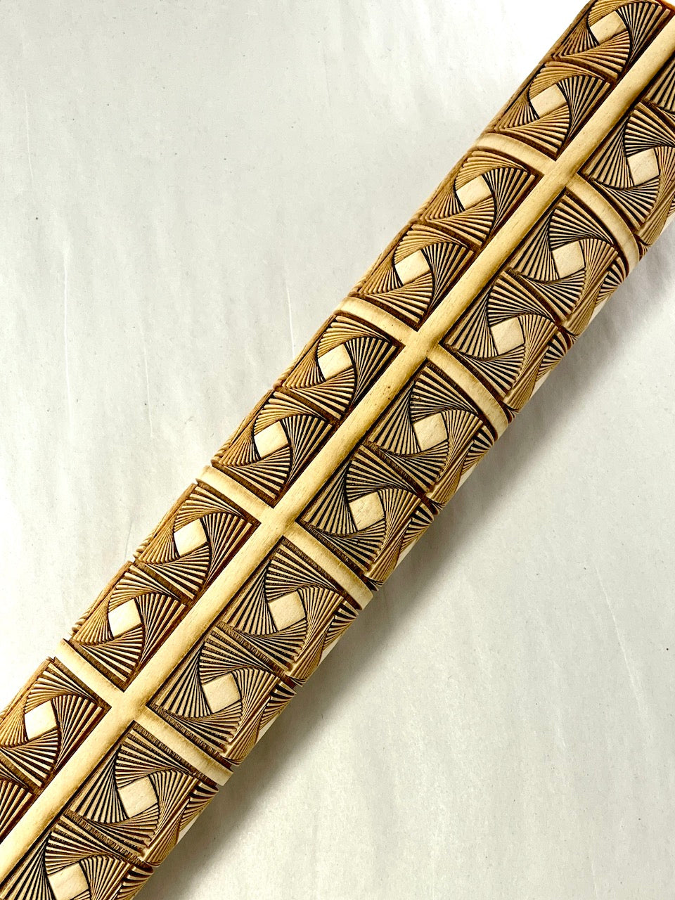 Shutter View Textured Rolling Pin