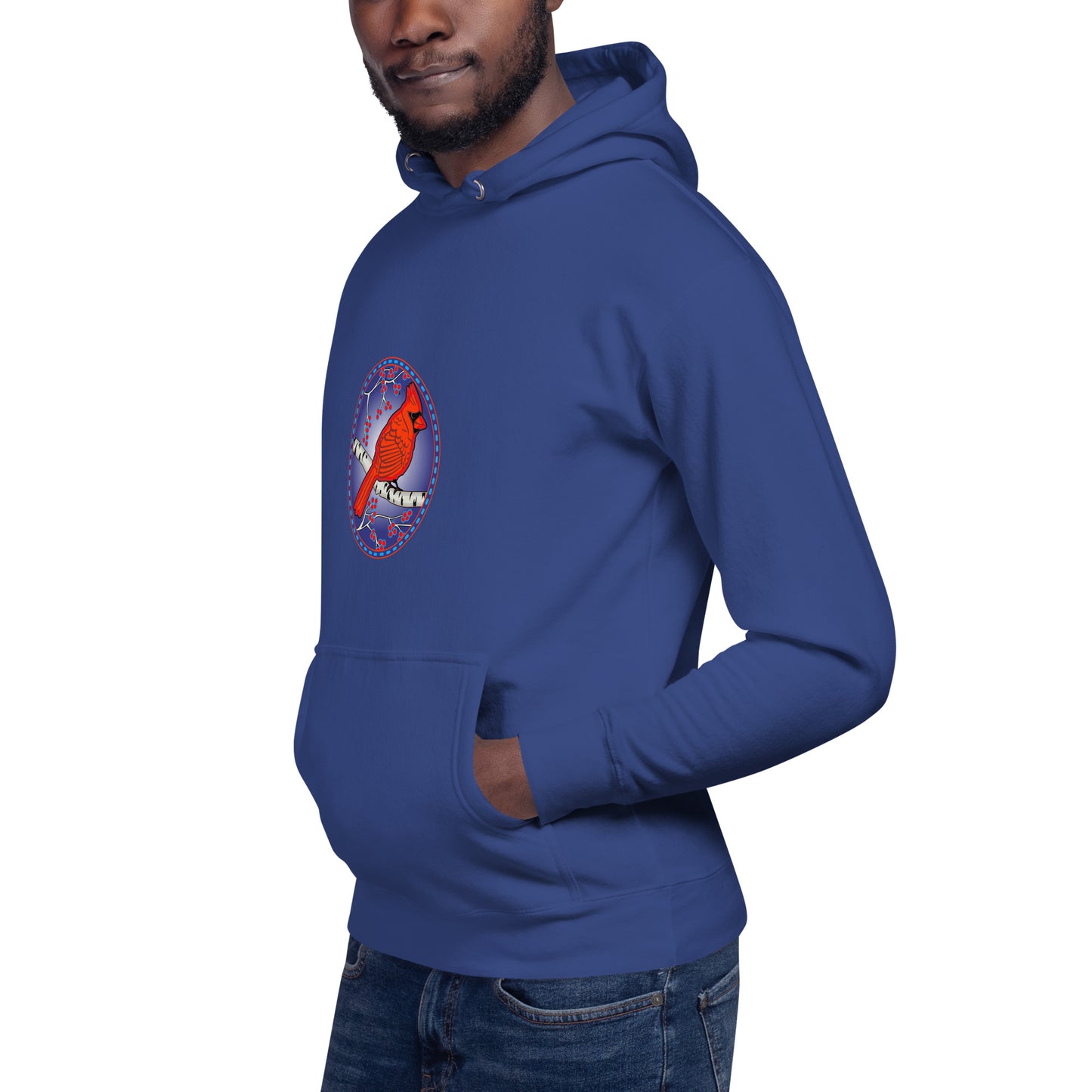 Simple Cardinal Unisex Hoodie