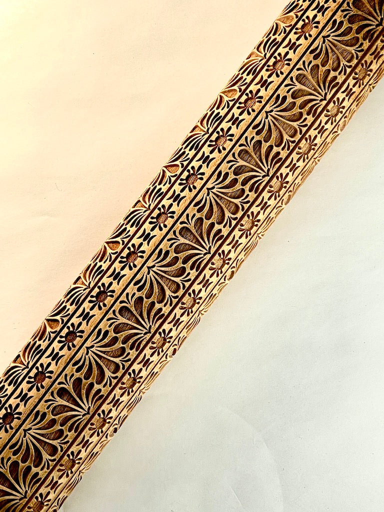7" Sunrise Textured Rolling Pin