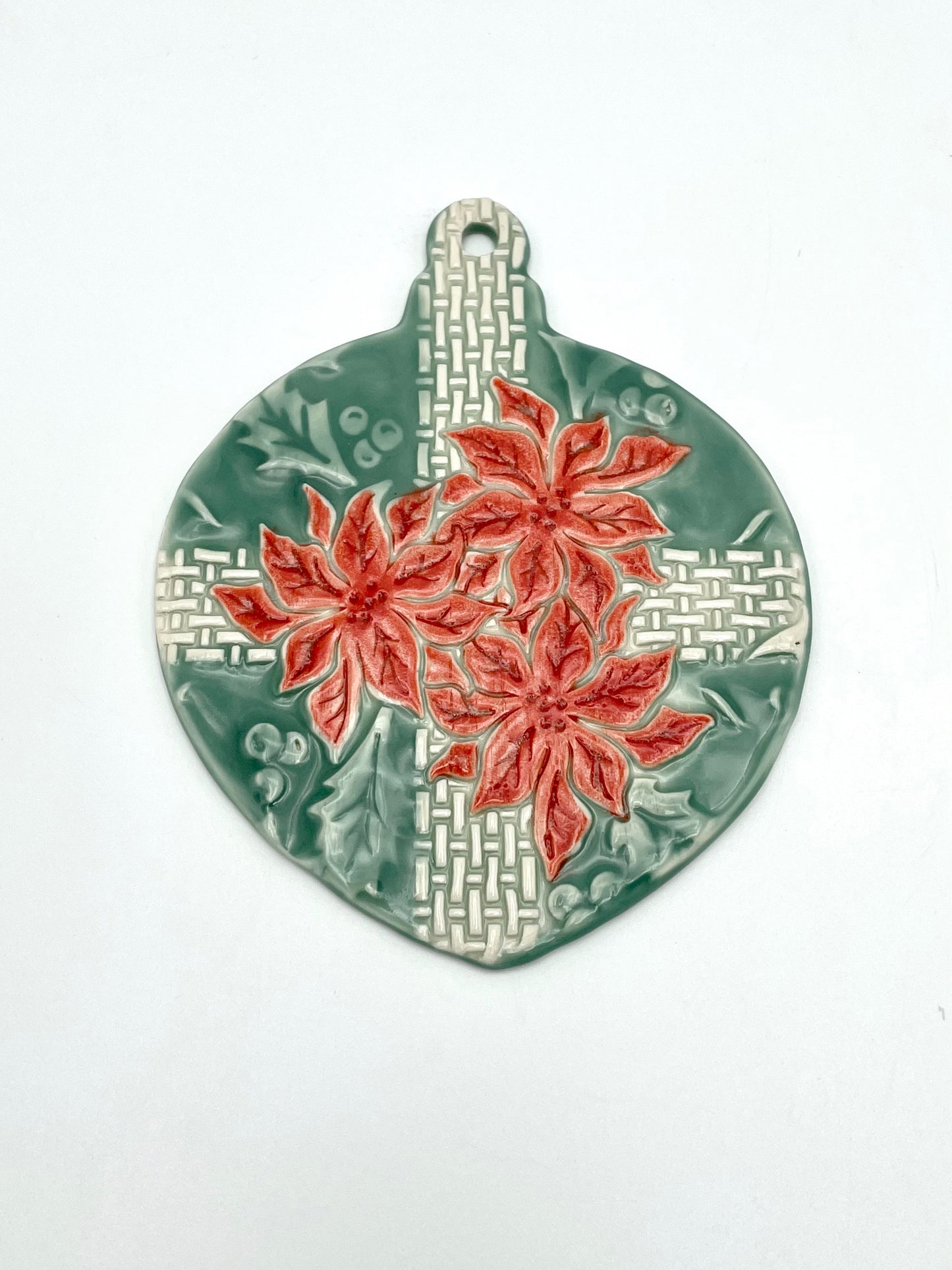 Poinsettia Ornament