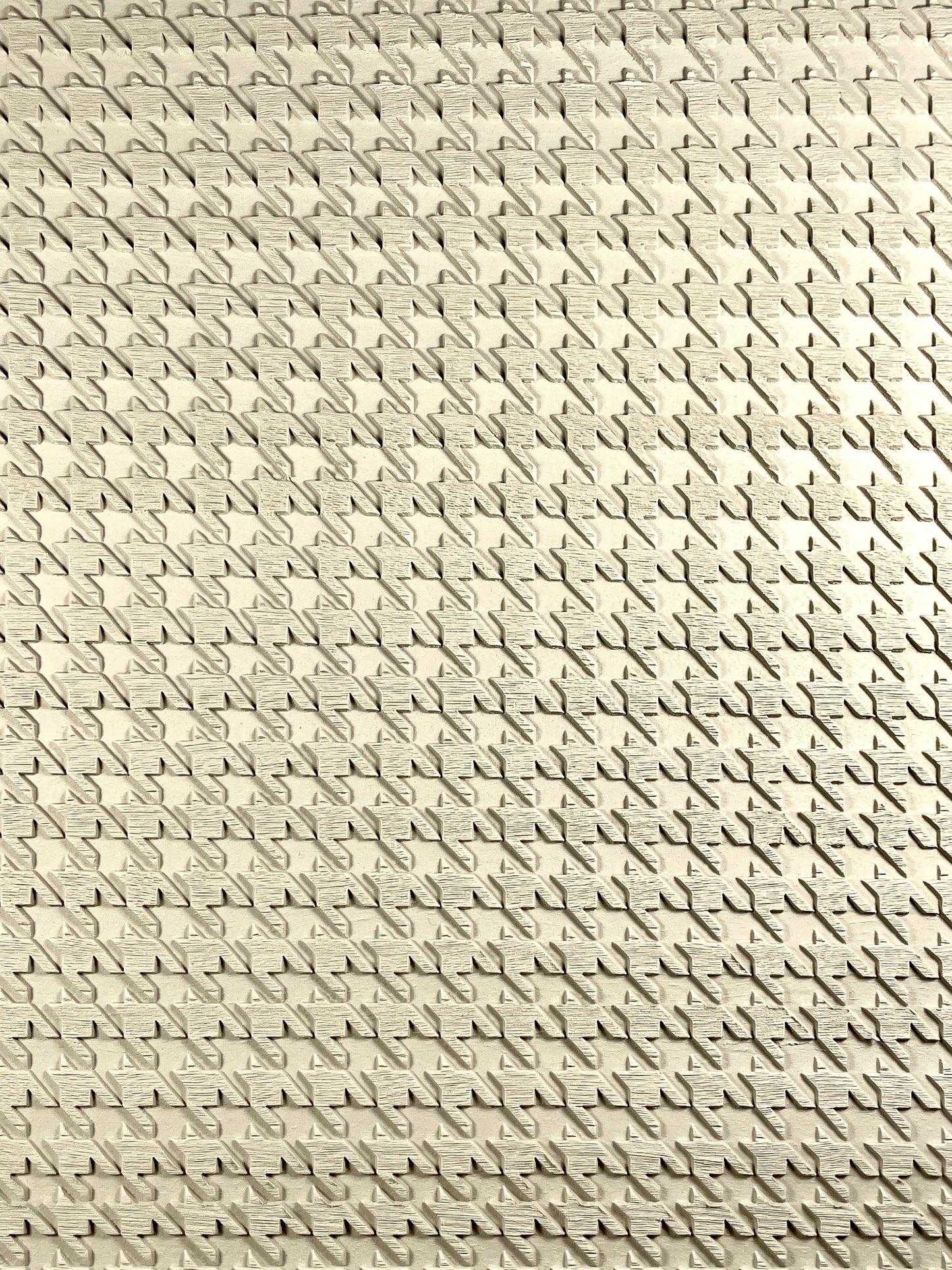 7" Houndstooth Textured Rolling Pin