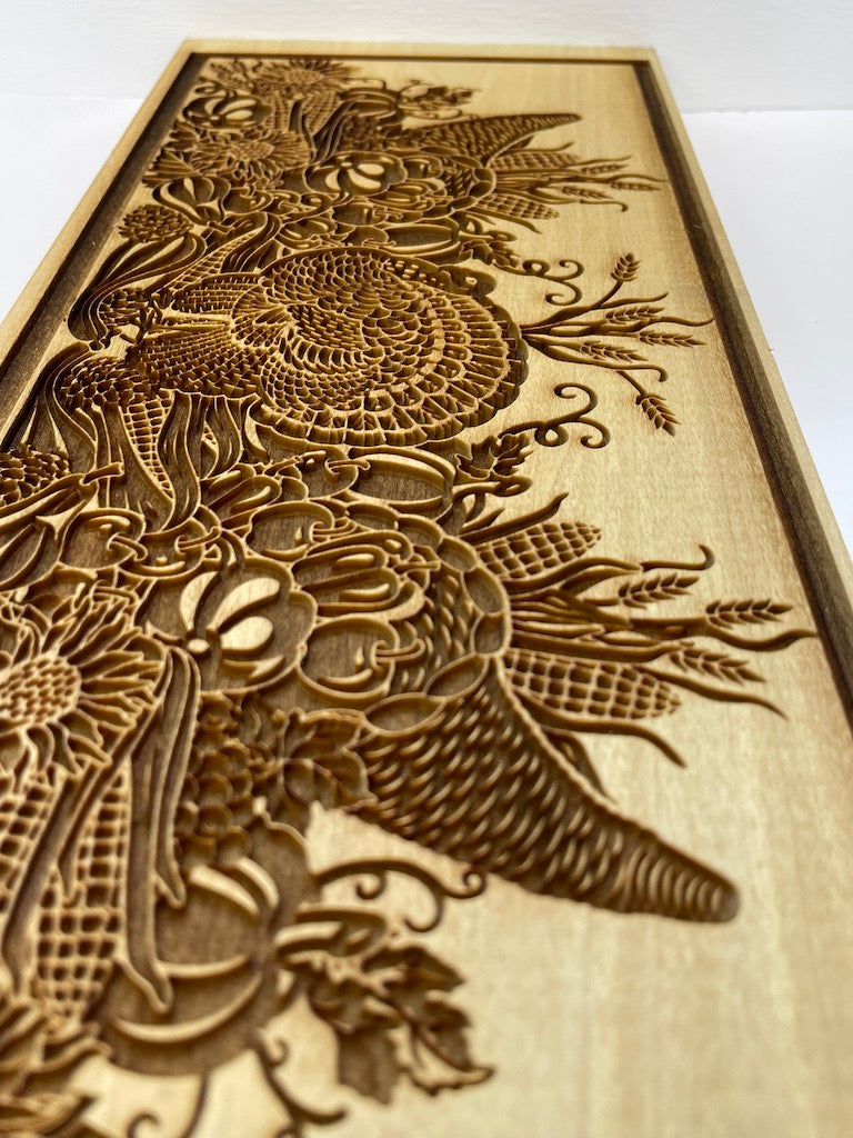 Thanksgiving Textured Mug Plank