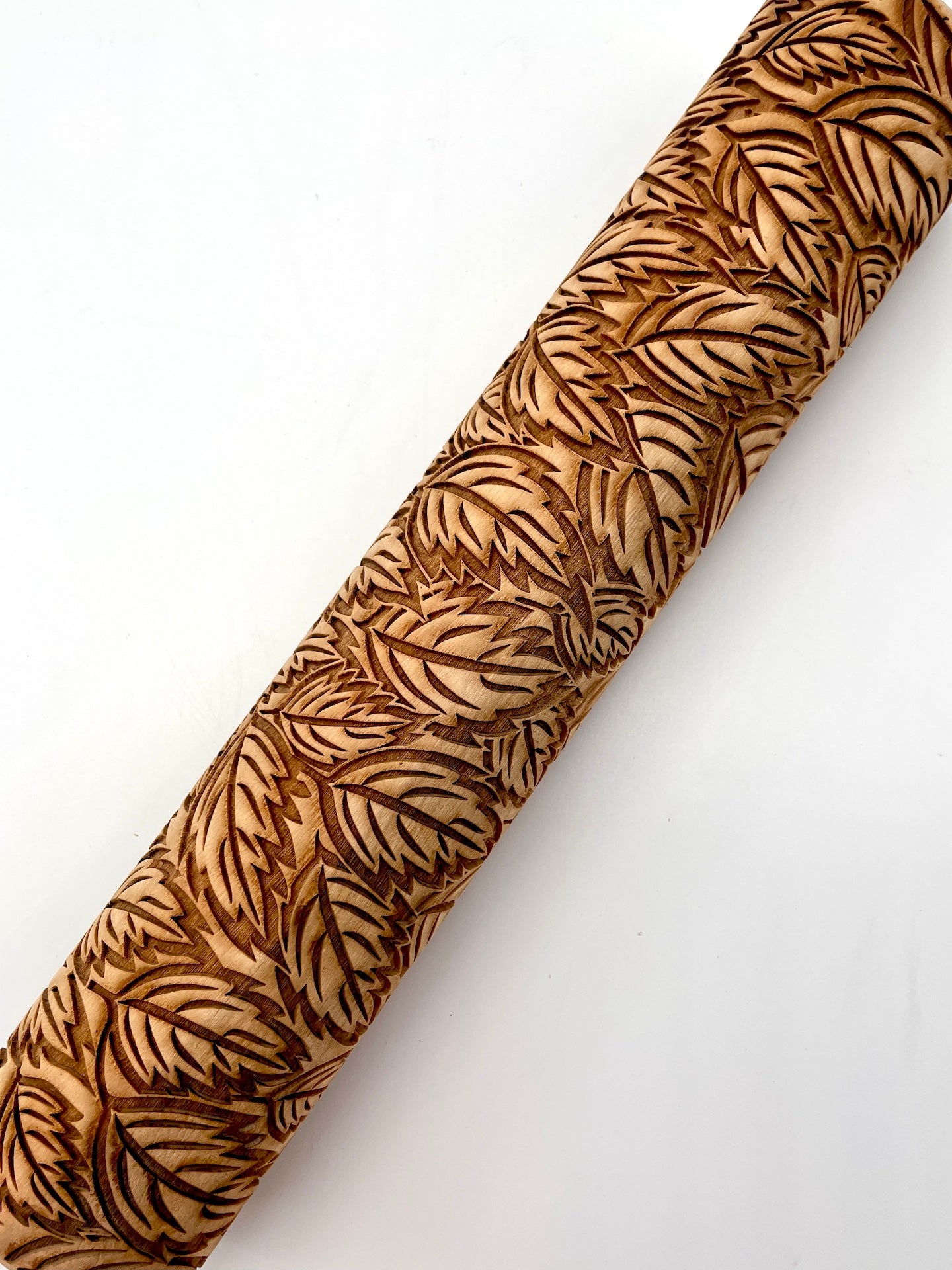 Leaves Textured Rolling Pin