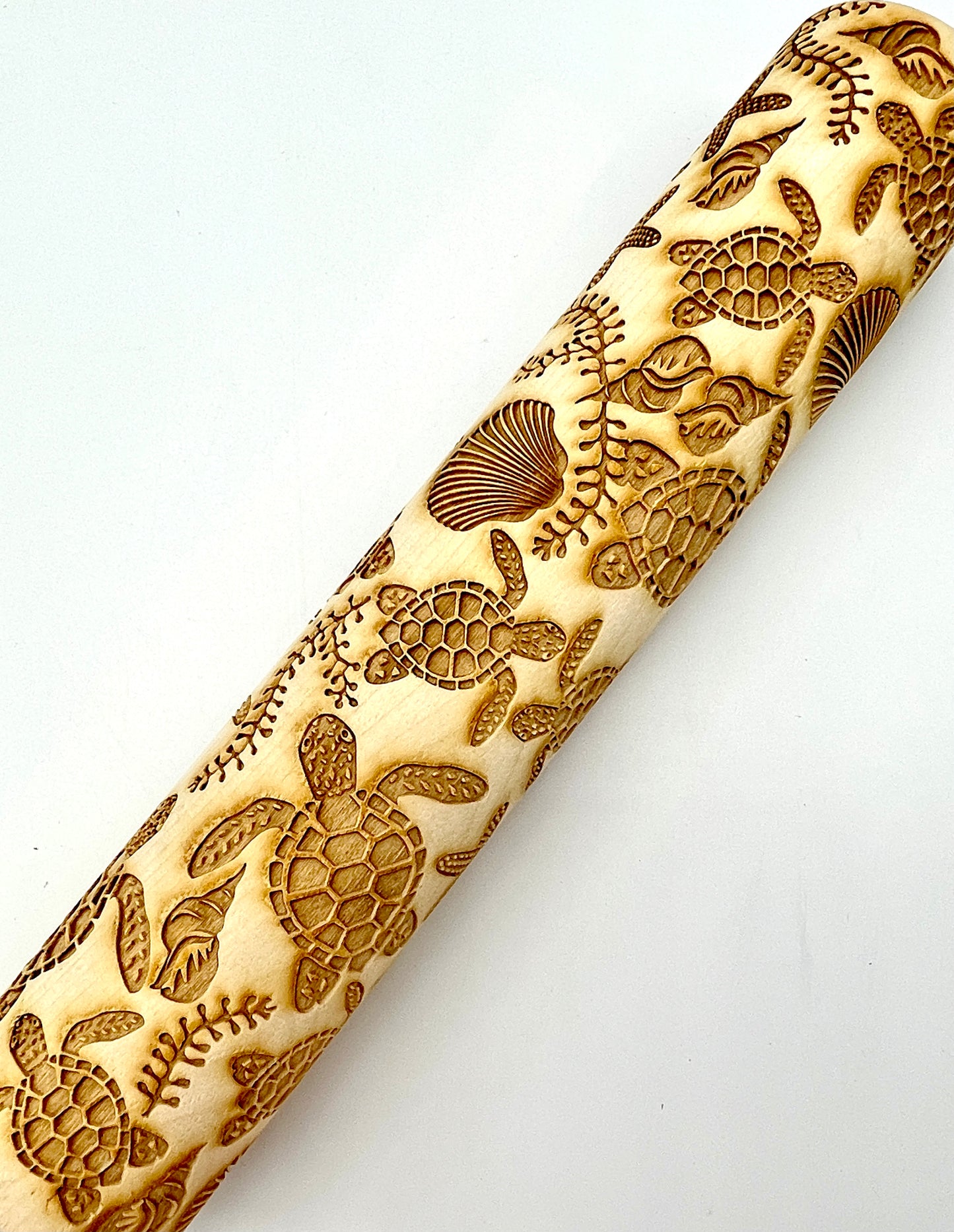 Sea Turtles Textured Rolling Pin