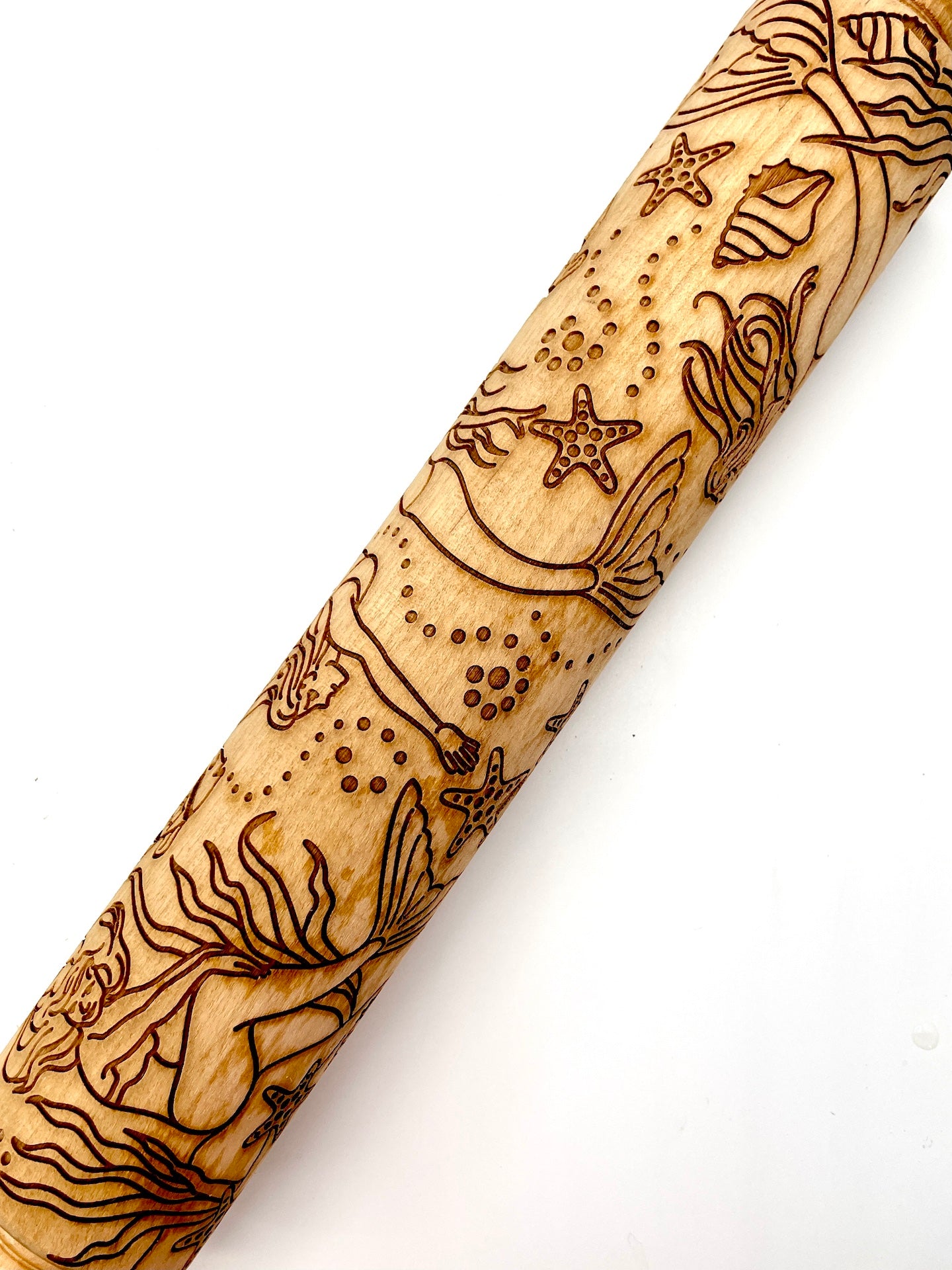 Mermaid Textured Rolling Pin