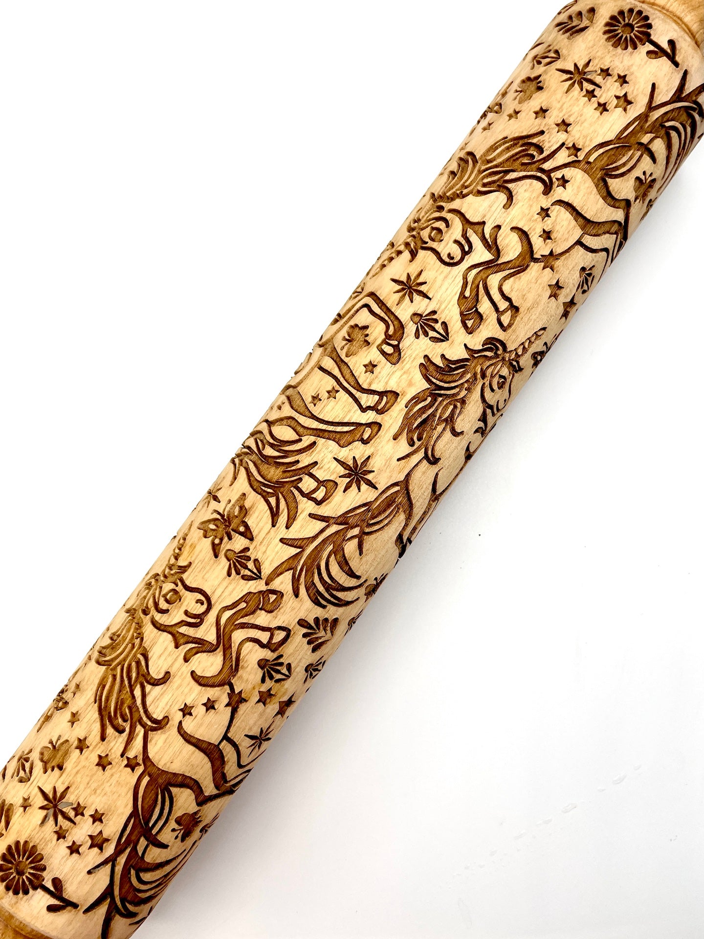 Unicorns Textured Rolling Pin