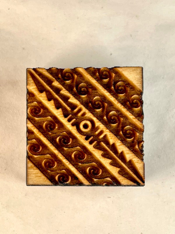 Southwest Collection- Wave and Arrowhead- Stamp