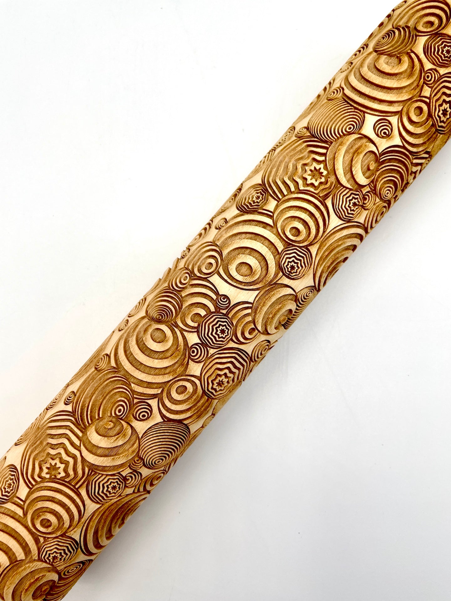 Spheres Textured Rolling Pin