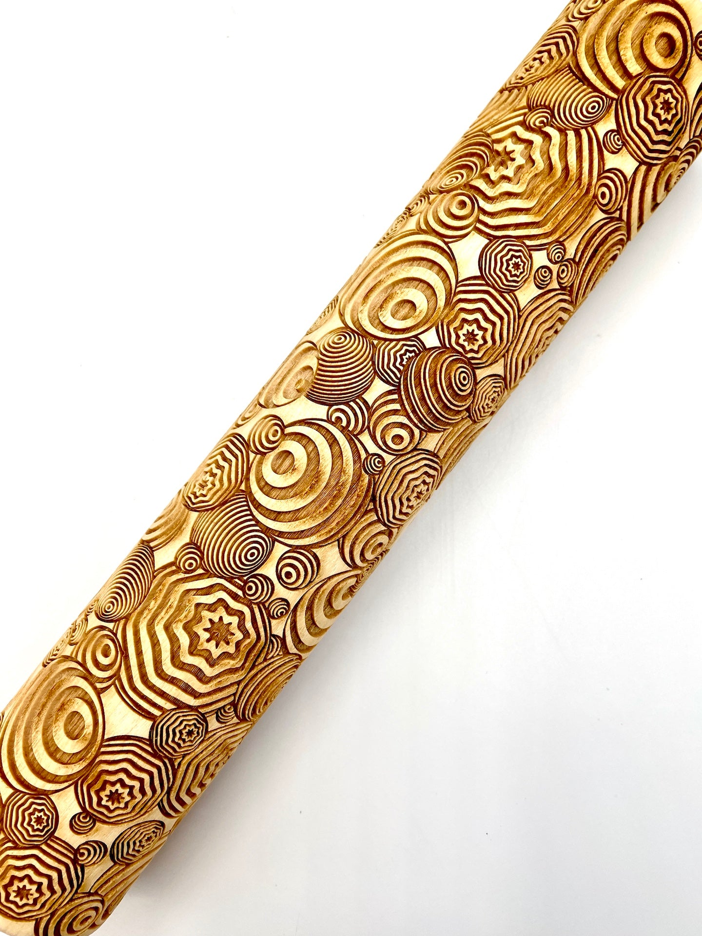 Spheres Textured Rolling Pin