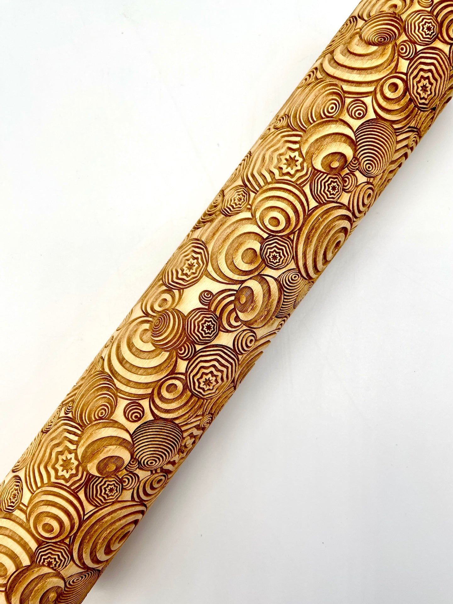 Spheres Textured Rolling Pin