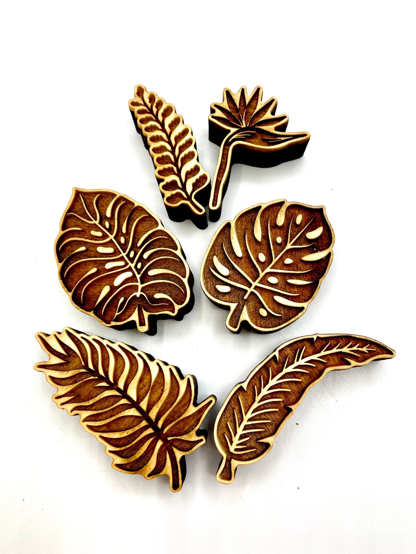 Tropical Leave- Stamp Bundle