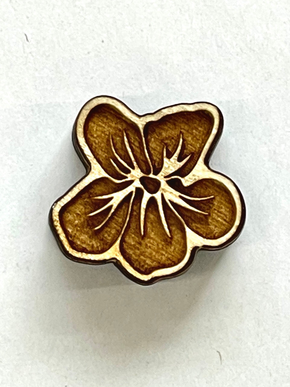 Violets (Striped Flower)- Stamp