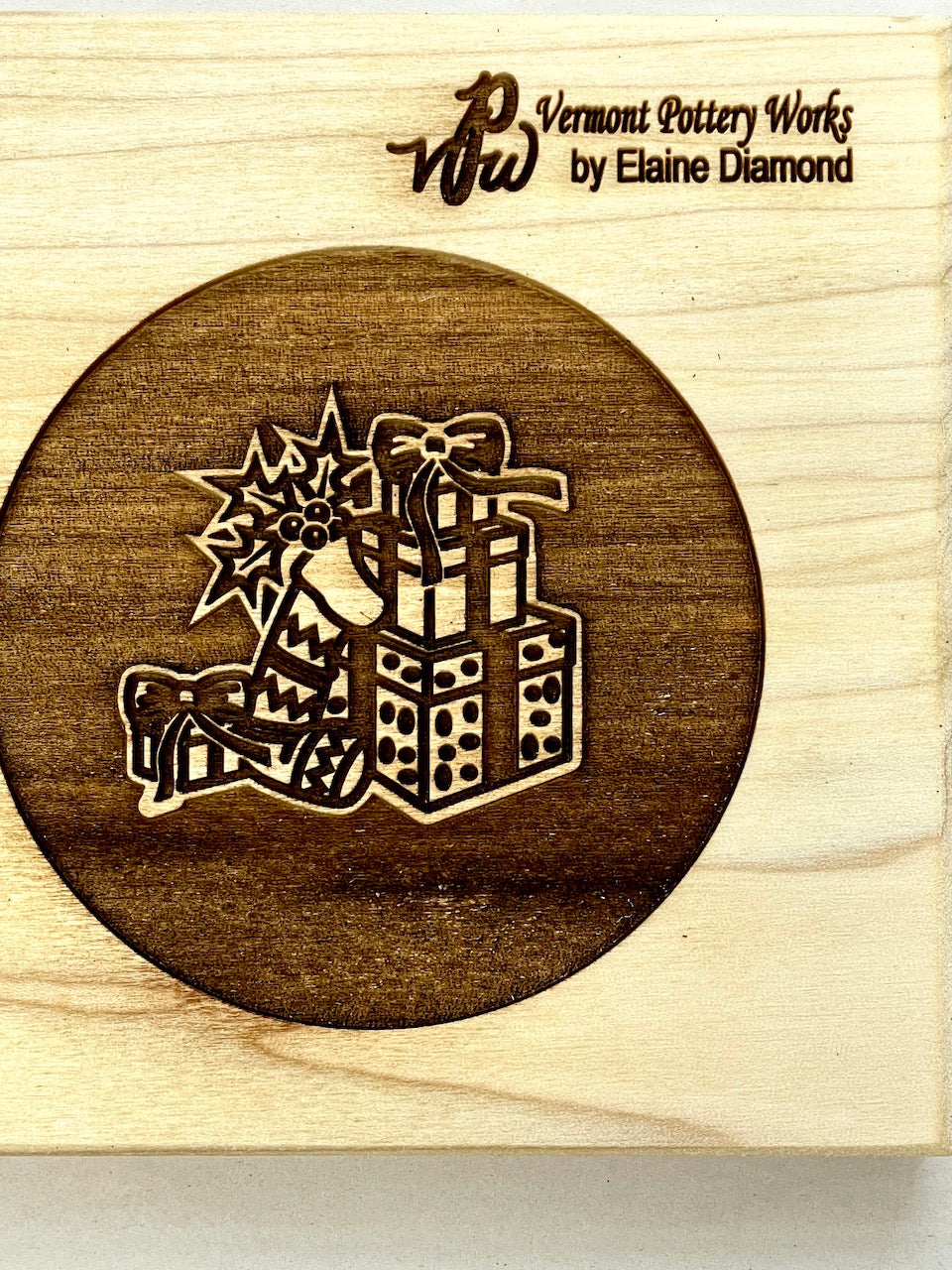 Christmas Ornaments Textured Mug Plank Version 2 without decorations