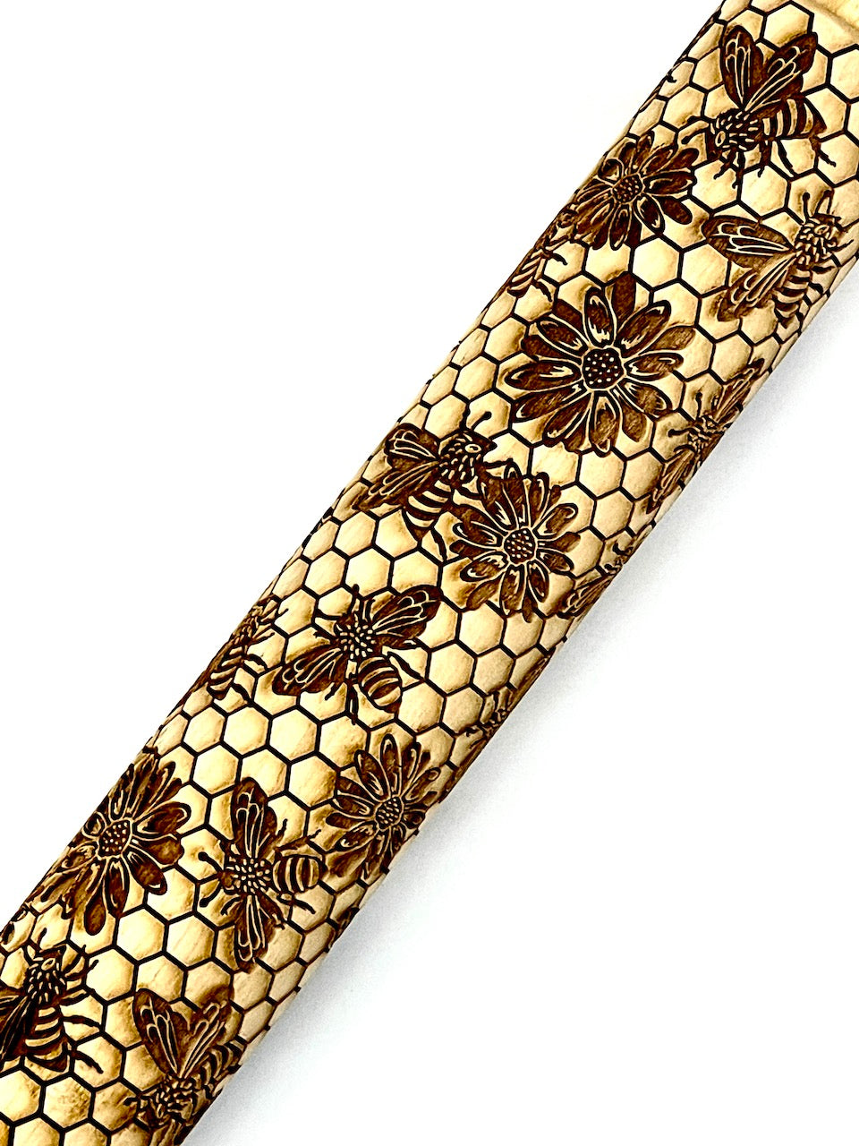 Honey Bees without the honey pots Textured Rolling Pin