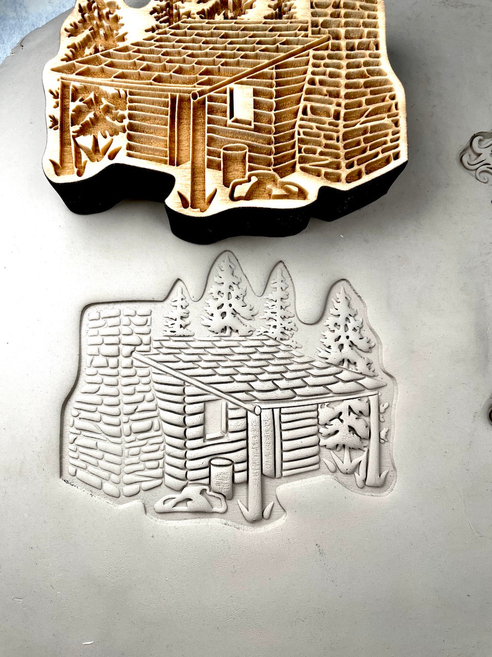 Cabin In The Woods- Stamp