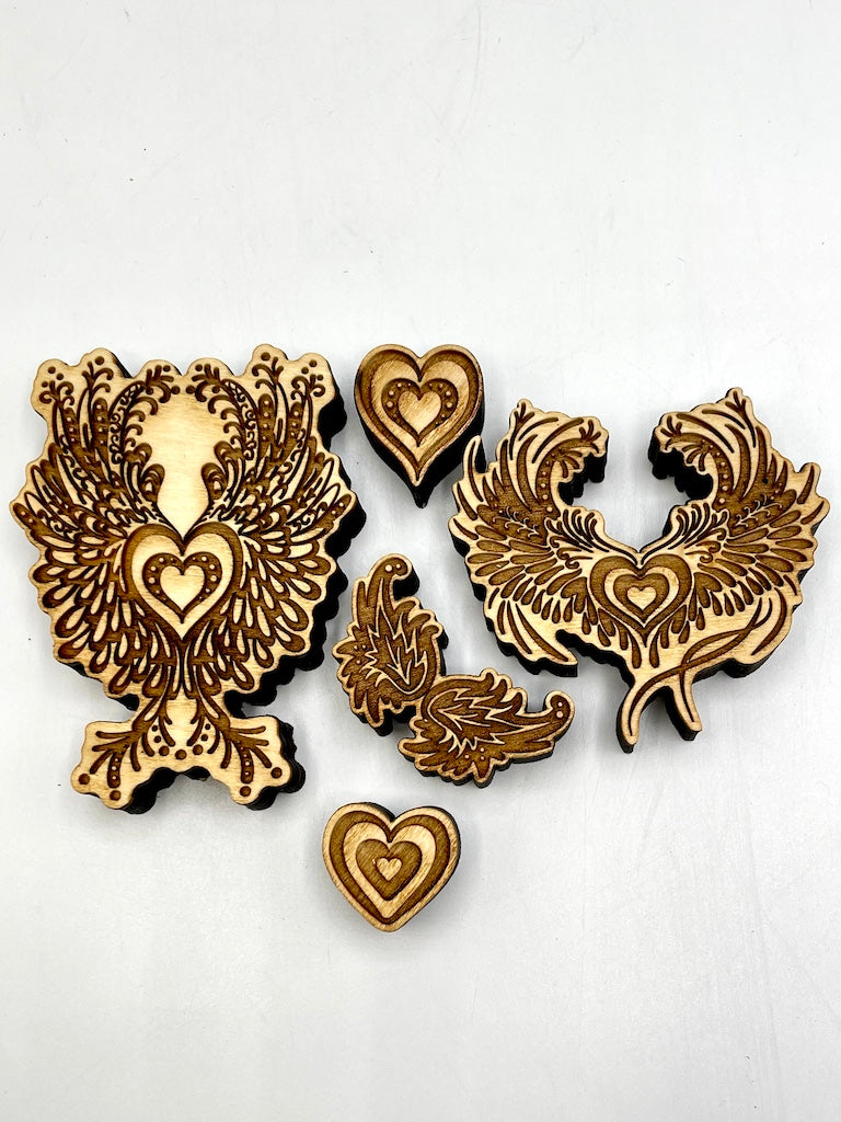 Angel Wings- Stamp Bundle