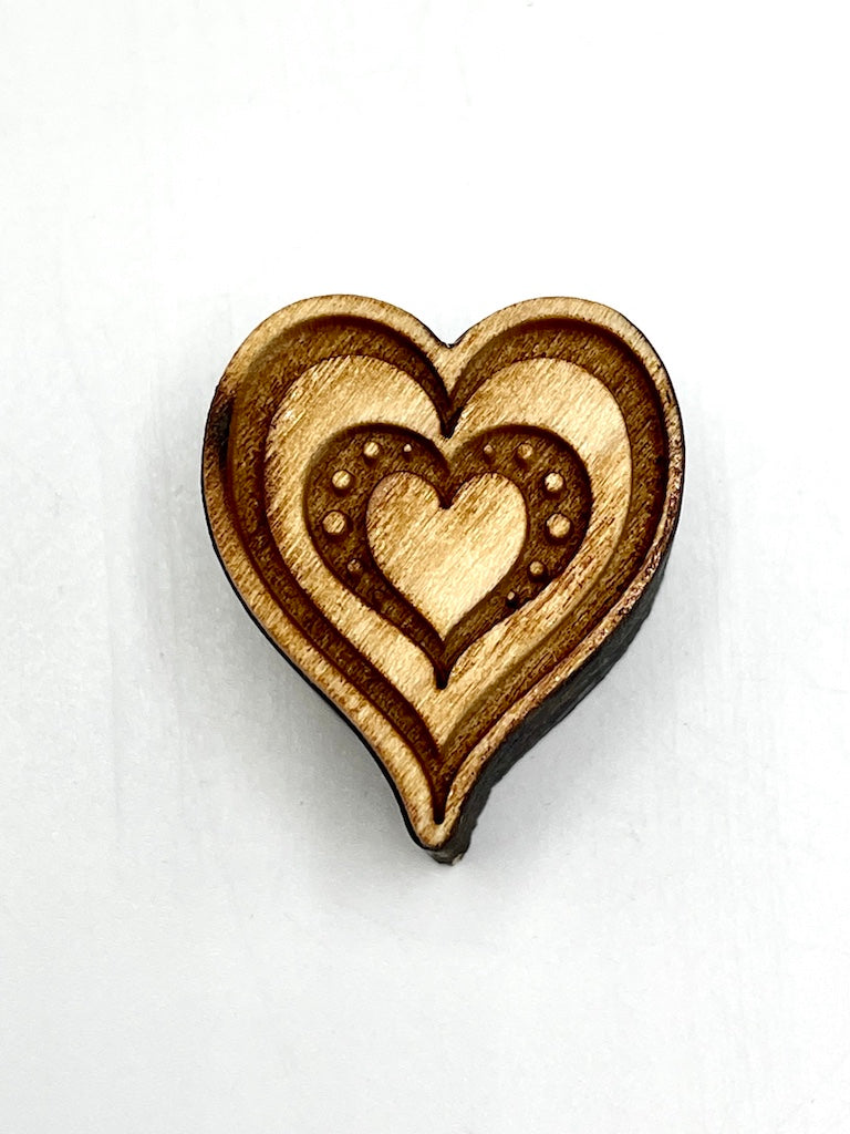Heart (With Dots)- Stamp
